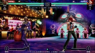 KOF15　超スピードアンヘル＆ヴァネッサ　画面端コンボの威力が最高峰