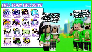 Akhirnya Mereka Minta Maaf & Kasih Aku Pet Full Team Exclusive Di Pet Simulator X