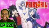 SO ADORABLE! 😍 JUVIA'S UNSTOPPABLE LOVE! | Fairy Tail Episode 220 [REACTION]