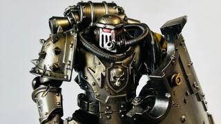 Warhammer Dark Source MK3 Iron Warrior Remodel Repaint