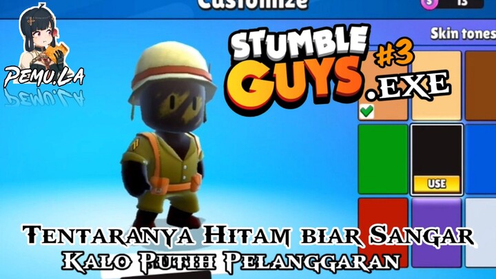 Stumble.exe😂 Tentara harus Hitam biar Sangar💀