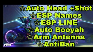 Latest  FF | Garena FF  | Auto + Booyah | Esp Name | Head + Shot | Updated | External Menu