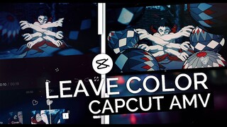 Flow CC / HSL Leave Color Like After Effect || CapCut AMV Tutorial