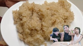 COOKING & MUKBANG BIKO WITH MY KIDS