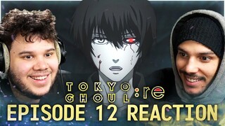 Tokyo Ghoul: re EP 12 REACTION | Haise Turns Into Kaneki ?!