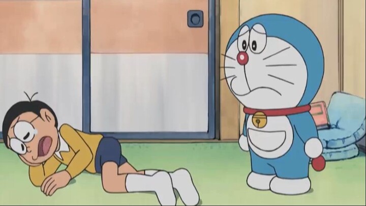 Nobita lại làm KHUÔN MẶT ĐÁNG THƯƠNG dụ bảo bối của doremon