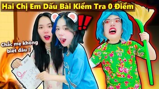 Hai Chị Simmy Và Sammy Dấu Bài Kiểm Tra 0 Điểm Bị Mẹ Đánh Tét Mông Trong Roblox