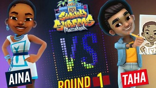 Subway Surfers กับ ไอน่า VS ทาฮา มาราเกช - รอบ 1 SYBO TV