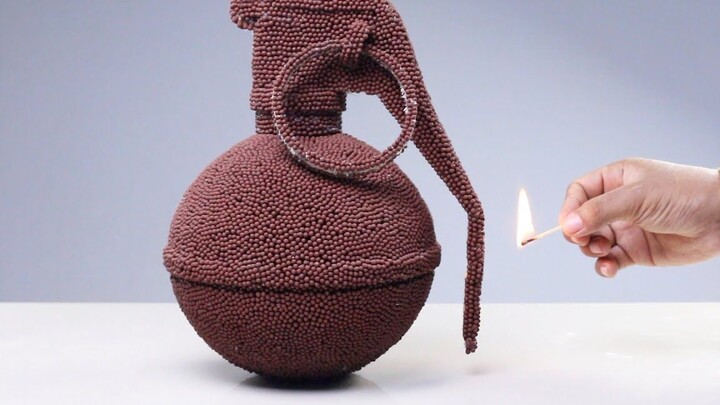 When you light a grenade made of 12000 matches