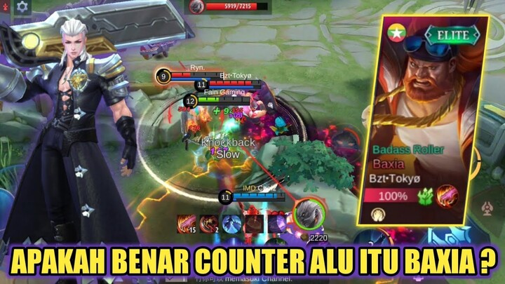 ALUCARD LAWAN BAXIA!! APAKAH BENAR COUNTER ALU ITU BAXIA?? - MOBILE LEGENDS