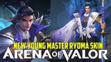 *NEW* YOUNG MASTER RYOMA SKIN | AOV 3.0 | Arena of Valor | LiênQuânMobile | 傳說對決 | 펜타스톰 | 伝説対決