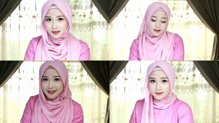 #11 STYLE TUTORIAL HIJAB PASHMINA || PEMULA TANPA JARUM