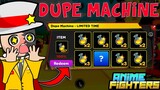 DUPE MACHINE EN ANIME FIGHTERS SIMULATOR ROBLOX *SUMMER EVENT* UPDATE 33