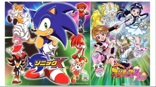 Futari wa PreCure Max Heart X Sonic X Opening