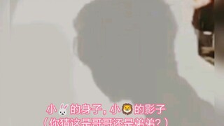 【博君一肖】战渐博化再添新证据，兔子的身子，狮子的影子♡.