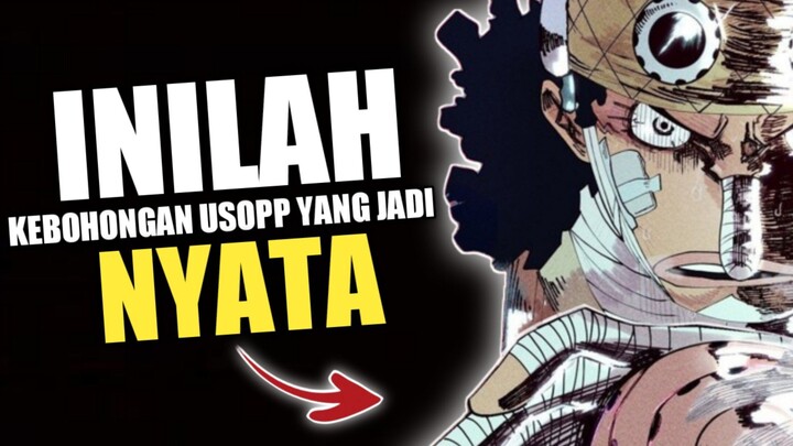 INILAH KEBOHONGAN USOPP YANG JADI KENYATAAN💀 ALAMAK😂