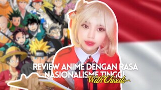 Review Anime dengan Rasa Nasionalisme Tinggi di BStation bersama Chisato Nishikigi #AgustusanDiBsta