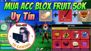 Roblox | Tú Gaming Dùng 50K Mua Acc Blox Fruit Có Leopard Và Mochi v2 Vĩnh Viễn Siêu Uy Tín