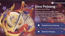 Klaim Semua Hadiah Event Jiwa Pejuang || Genshin Impact Indonesia