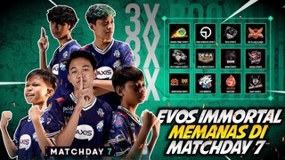 SETELAH TUSUN BEBERAPA MATCHDAY! IMMORTAL KEMBALI BANGKIT DI MATCH DAY 7 DENGAN 3X BOOYAH! GG GAMING