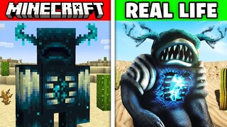 Minecraft Mobs in REAL LIFE! (Animals, Items, Blocks)