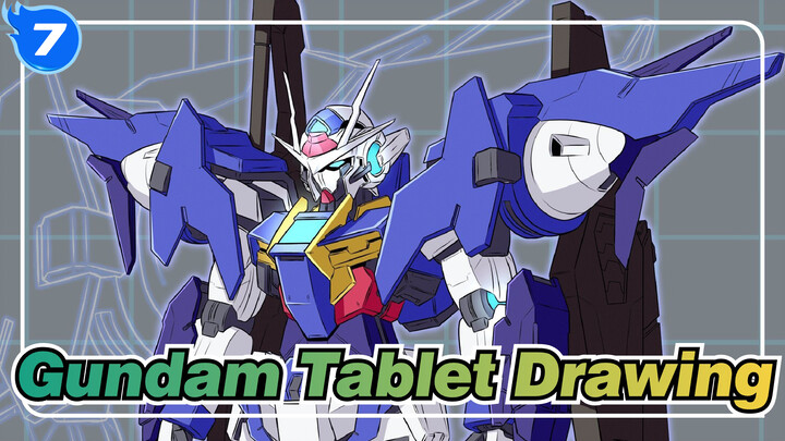 [Gundam Tablet Drawing] A New Look GUNDAM 00 SKY_7