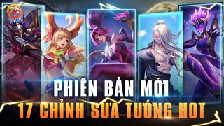 [Liên quân] 17 Chỉnh Sửa Tướng ( Phiên Bản Mới ) Elsu, Airi, Aya TNG MCTN