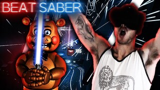 MORE FIVE NIGHTS AT FREDDY'S SONGS ON BEAT SABER! (With New Green Screen!!)