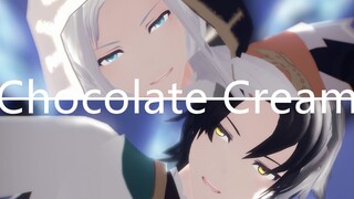 【食物语MMD/鲜白】chocolate cream【三鲜脱骨鱼x太白鸭】