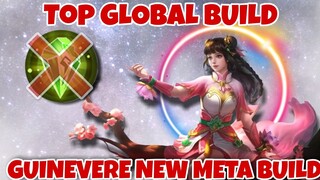 GUINEVERE NEW META BUILD 🔥| TIPS AND TRICKS | TOP GLOBAL BUILD | LOTUS SKIN | MOBILE LEGENDS