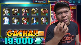 GACHA 19000 DM - Demi Menaikan Ultraman Orb Ke Bintang 6 dan Dapatin Rank SS Lain nya