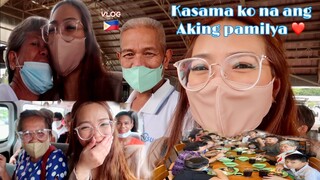 KASAMA KO NA RIN ANG AKING PAMILYA 🇵🇭 | SOBRANG SAYANG PAGKIKITA |smilelyravlog❤️