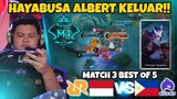 INI NIH SAATNYA ALBERT PAKE HAYABUSA!! MATCH 3 RRQ VS ECHO BO 5