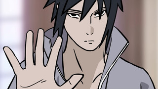 Sasuke, cậu lấy cái gì ra khỏi háng vậy?