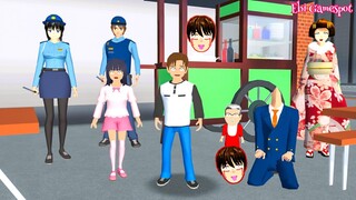 Yuta Mio Makan Bakso Resep Kepalaa Buntong | Sakura School Simulator @Ebi Gamespot