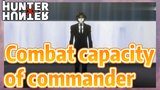 Combat capacity of commander