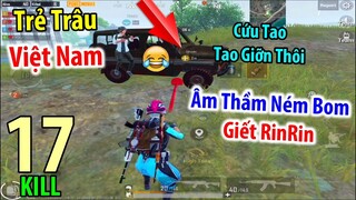 Random Gặp Trẻ Trâu Việt Nam. Âm Thầm Ném Bom Giết RinRin Chỉ Vì...Xem Sẽ Biết | PUBG Mobile