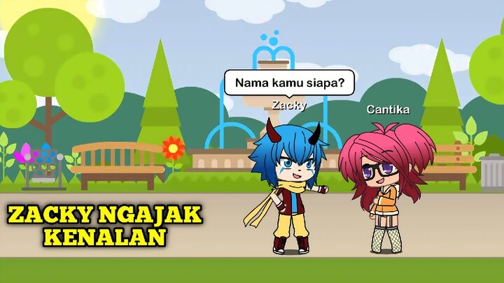 Pandangan pertama Zacky ~ Gacha Life Indonesia