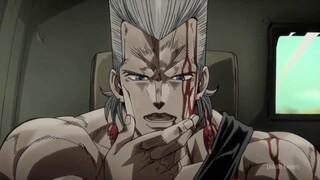 The Hanged Man chases Kakyoin and Polnareff (Eng Dub)