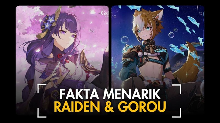 FAKTA MENARIK SINGKAT RAIDEN & GOROU