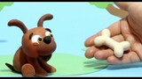 Doggie Paw clay cartoon animation for kids - Babyclay
