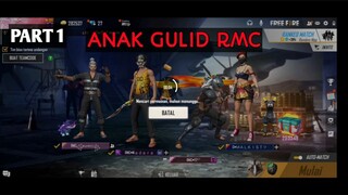 BERMAIN SAMA GUILD RMC PART 1 - FREE FIRE