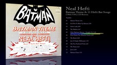 Neal Hefti (1966) Batman Theme & 11 Hefti Bat Songs [2001 CD Album Reissue]