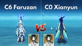 C0 Xianyun vs C6 Faruzan!! Best Support for Xiao! [Genshin Impact]
