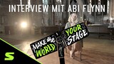 Behind The Scenes Interview mit Abi Flynn I Make The World Your Stage mit Shure
