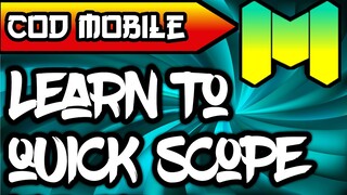 Learn How to Snipe  in Call of Duty Mobile before it Releases