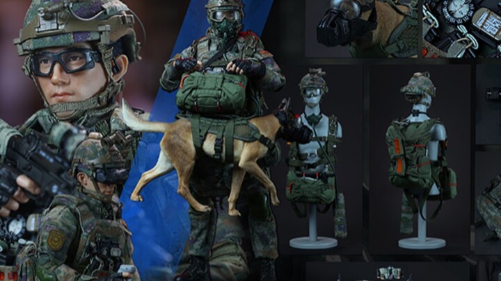 รีวิวตัวอย่าง: JEU x MINITIMES 1/6 PLA airborne soldiers model Blade Action X001