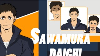 [Limited time free doujin Live2d model] 🌞Sawamura Daichi!