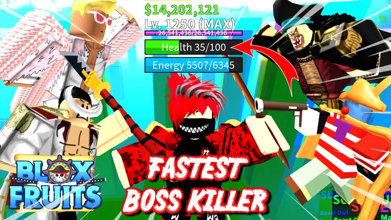 Soul Fruit Vs Every Boss! Blox Fruits 