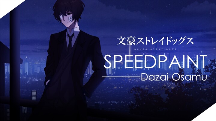 Dazai Osamu - All Night (Speedpaint Drawing)